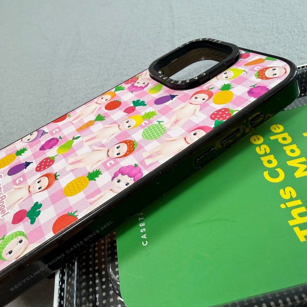 New Casetify Sonny Angel Pink iPhone Case iPhone 16 Pro Max Gingham MagSafe - Picture 6 of 6